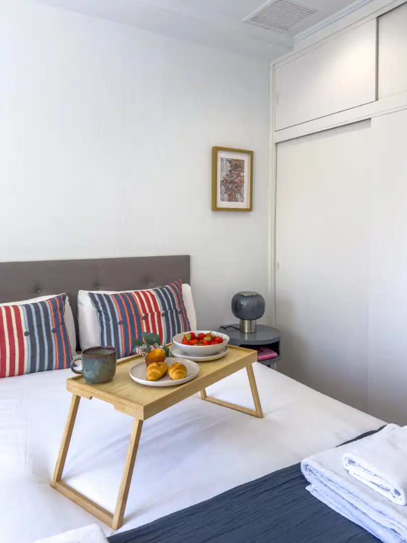 Bedroom of Apartments for rent in Madrid  with Air Conditioner, Heating and Furnished