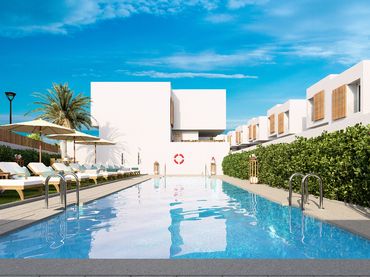 Duplex di nuova costruzione con piscina in vendita a Paseo de las Minas 4