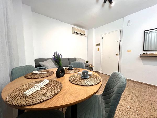 Dining room of Flat to rent in Navajas  with Furnished and Oven