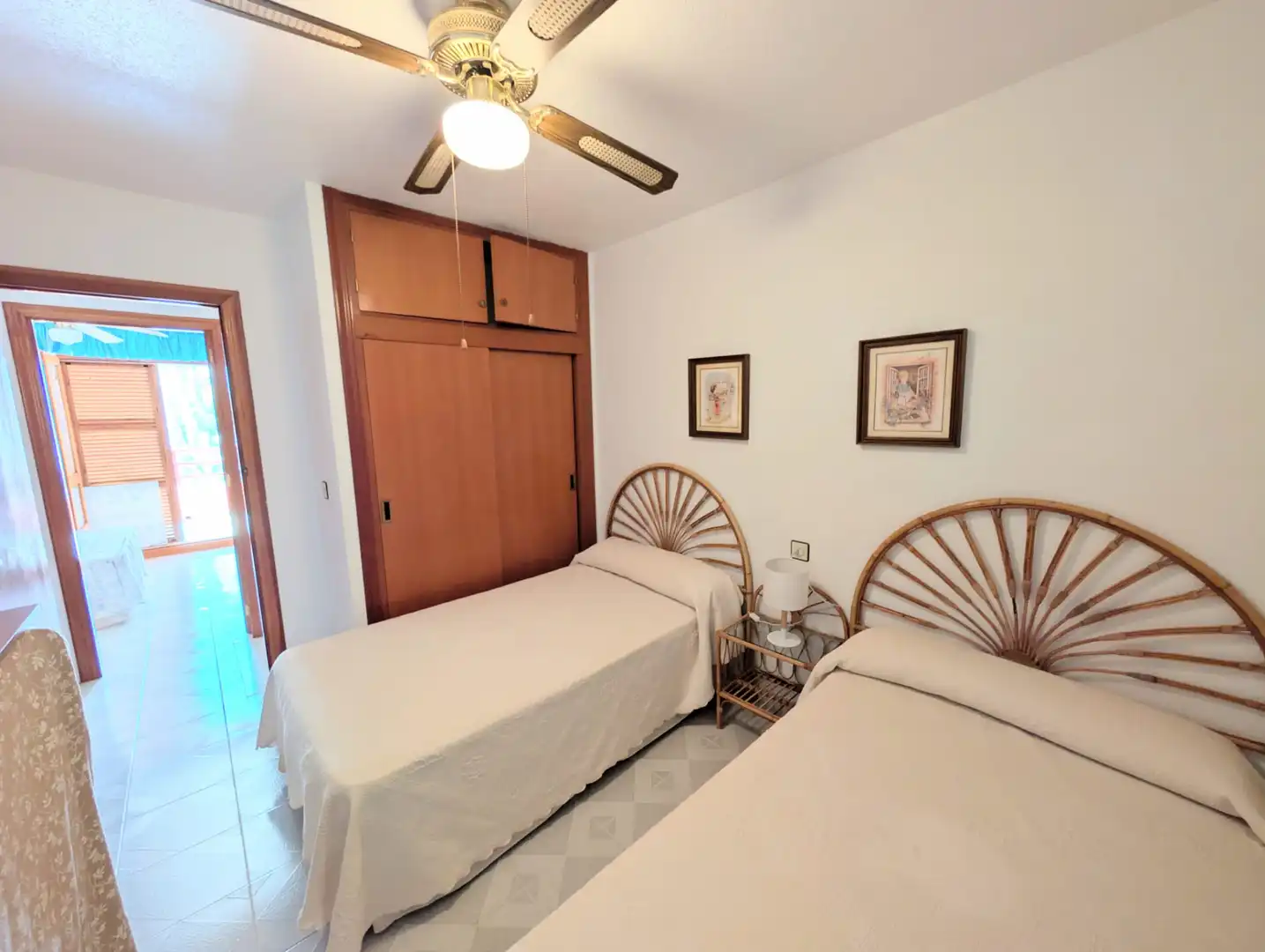 Habitación de Casa adosada en venta en Mazarrón con Aire acondicionado, Jardín privado y Terraza