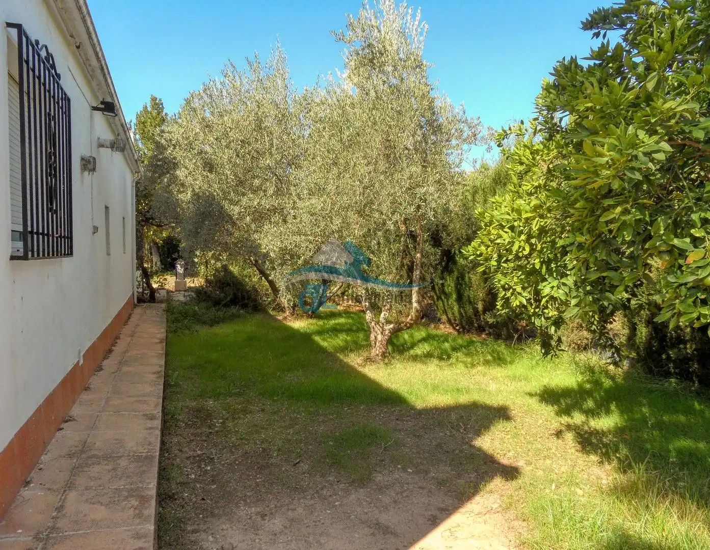 Jardí de Finca rústica en venda en Villanueva de la Reina amb Aire condicionat, Jardí privat i Terrassa