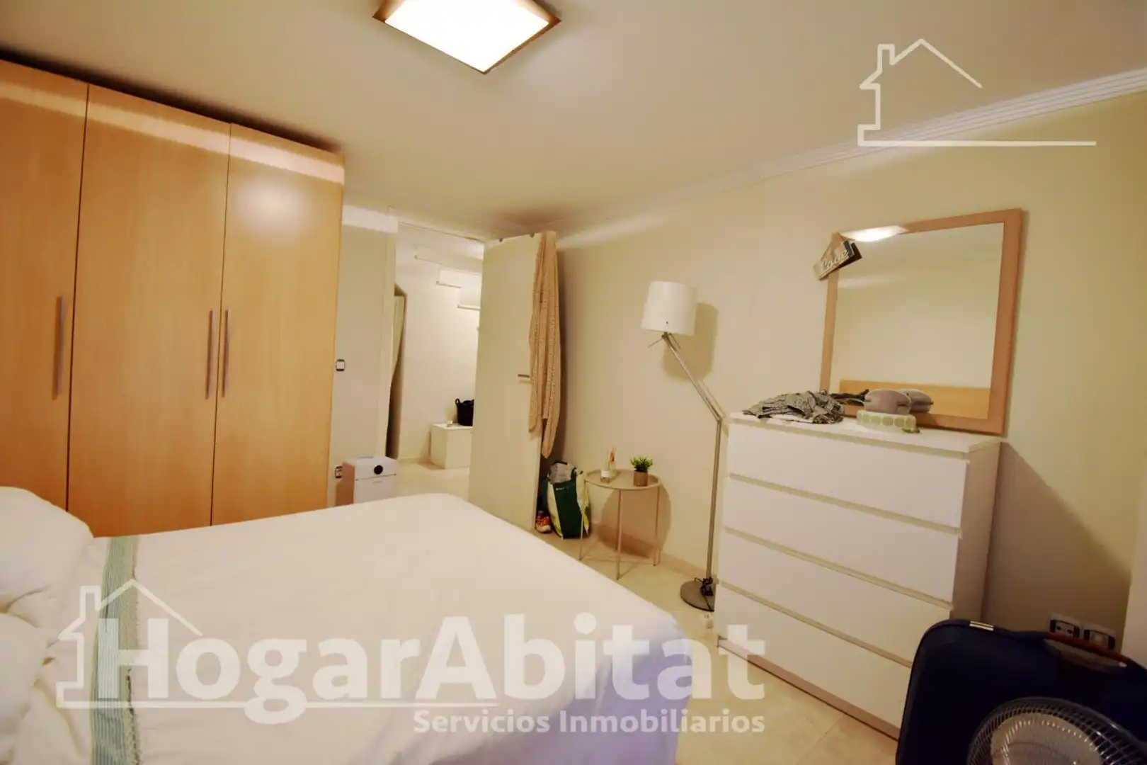 Dormitori de Casa adosada en venda en Oliva amb Aire condicionat, Jardí privat i Terrassa
