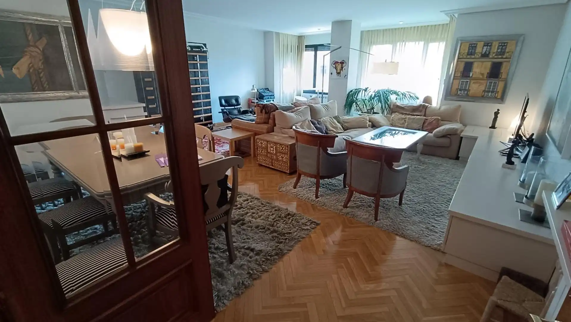 Sala de estar de Piso en venta en Zamora Capital  con Calefacción, Parquet y Trastero
