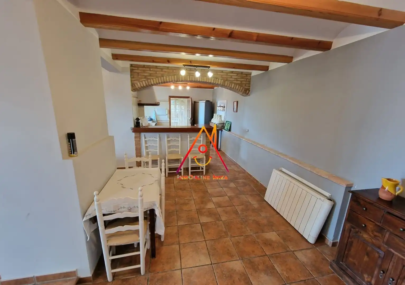 Cocina de Casa o chalet de alquiler en Tàrbena con Jardín privado, Terraza y Amueblado