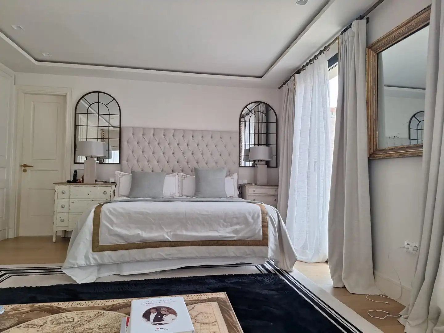 Schlafzimmer von Haus oder Chalet zur Miete in Madrid mit Klimaanlage, Heizung und Privatgarten
