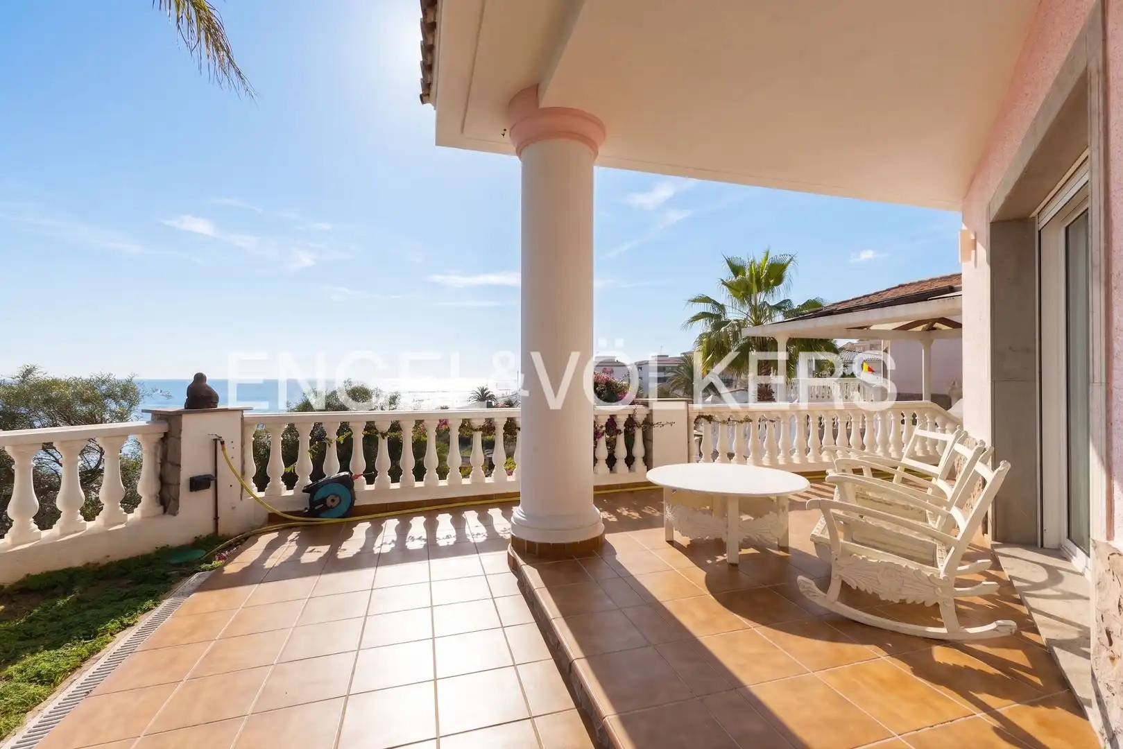 Terrassa de Casa o xalet en venda en Oropesa del Mar / Orpesa amb Aire condicionat, Calefacció i Jardí privat