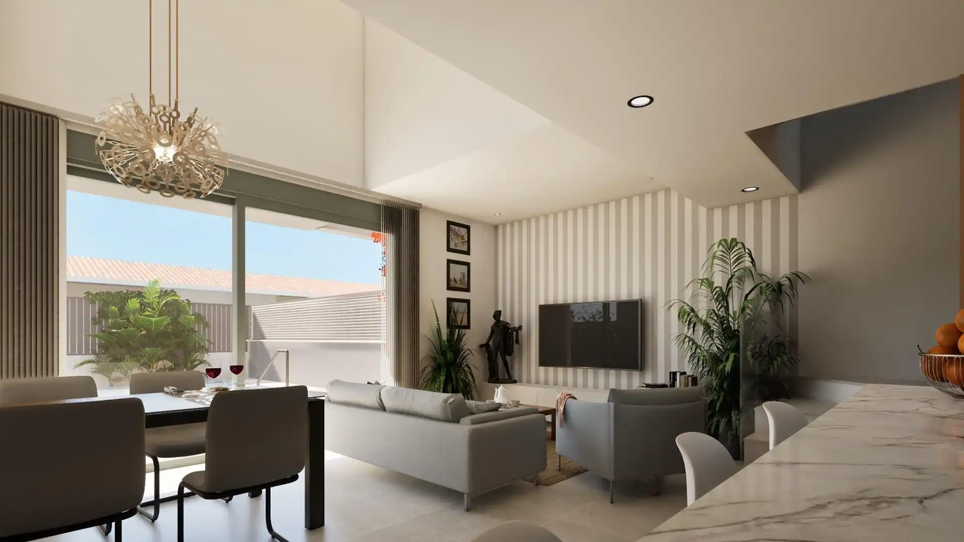 Sala d'estar de Casa o xalet en venda en Cartagena