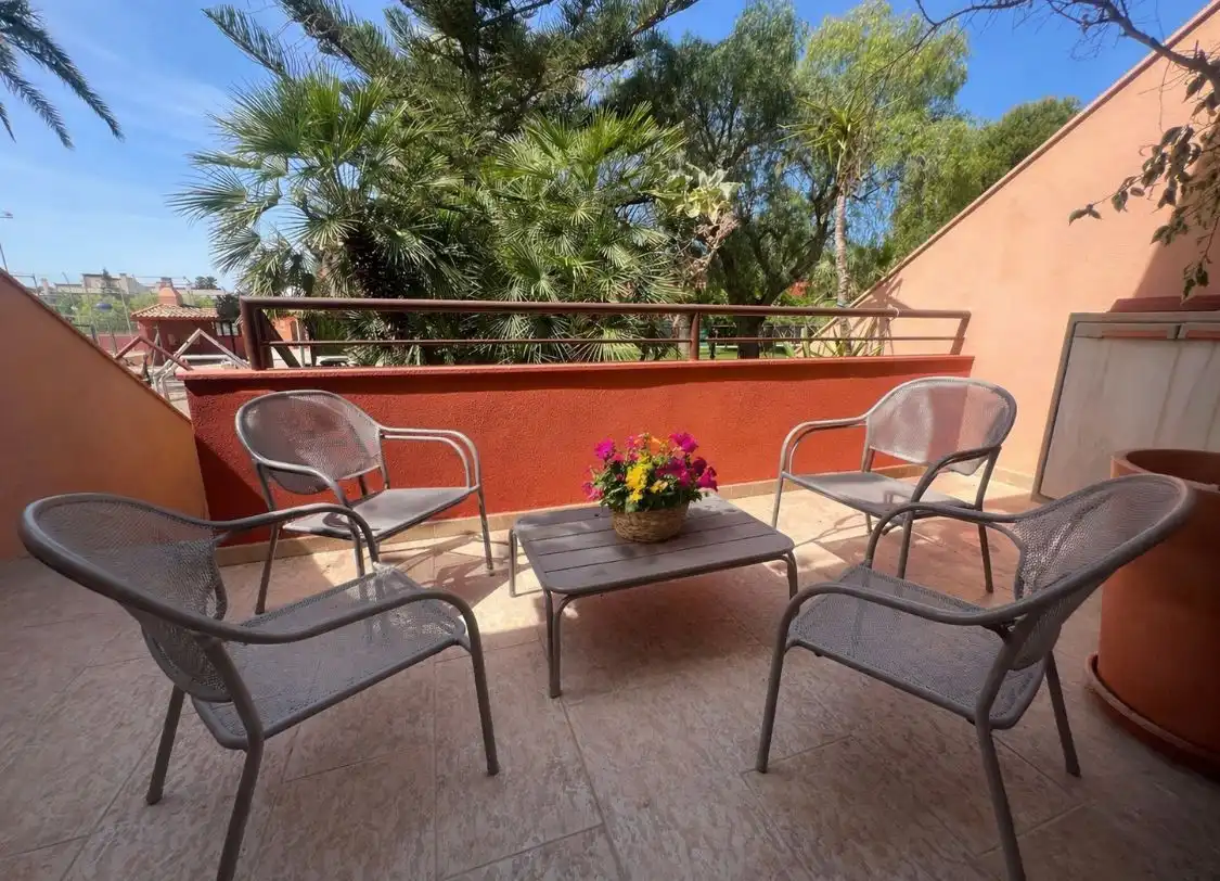 Terrassa de Casa o xalet en venda en Sant Joan d'Alacant amb Aire condicionat, Calefacció i Jardí privat