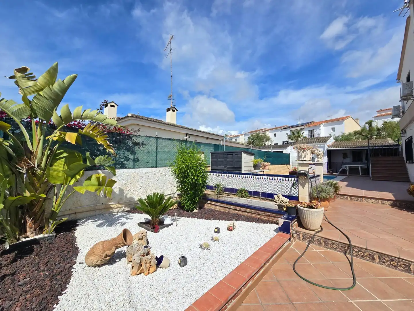 Jardí de Casa o xalet en venda en Cunit amb Aire condicionat, Calefacció i Jardí privat