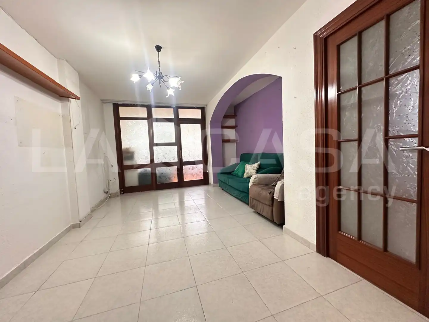 Sala de estar de Piso en venta en Canovelles con Balcón