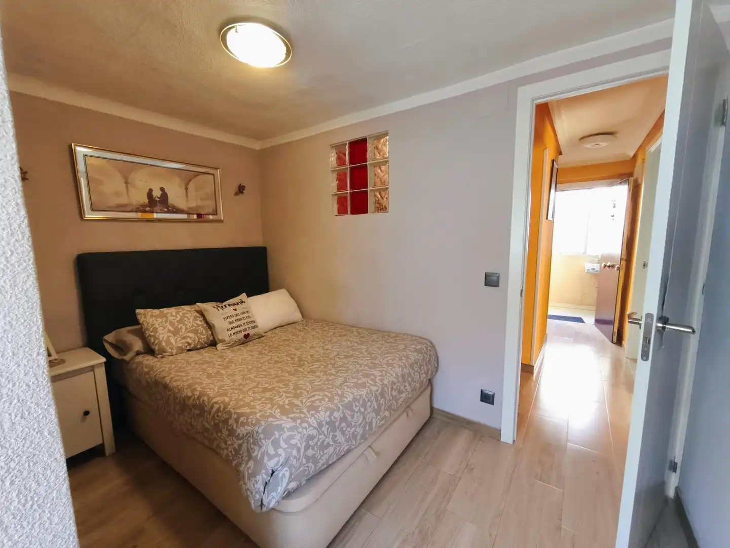 Bedroom of Flat for sale in Madrid  with Balcony