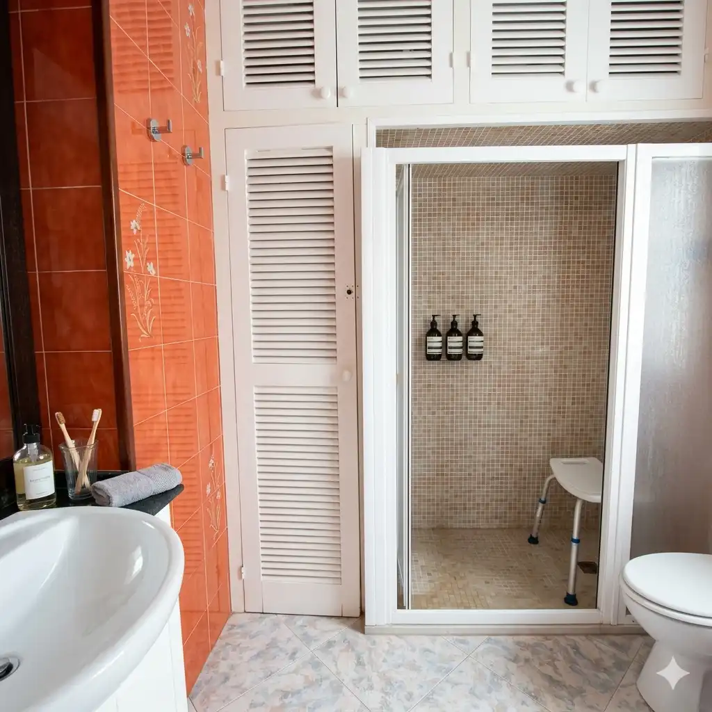 Baño de Casa o chalet en venta en Ciutadella de Menorca con Aire acondicionado, Terraza y Amueblado