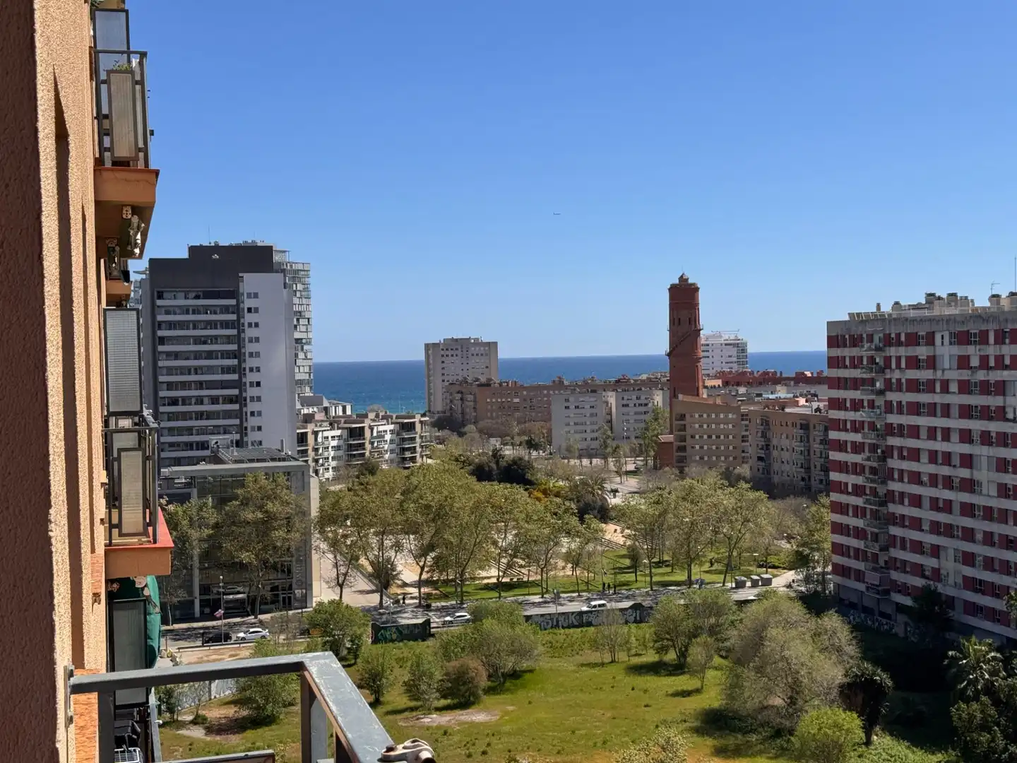 Vista exterior de Piso en venta en  Barcelona Capital con Balcón