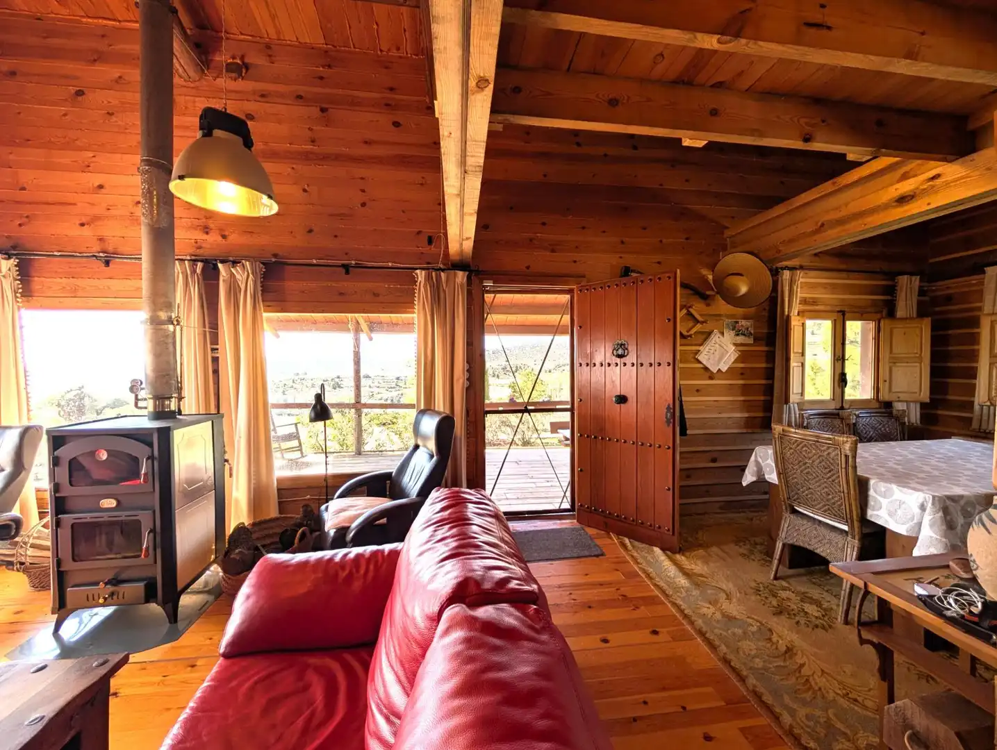 Living room of Country homes for sale in Moratalla  with Heating, Private garden and Furnished