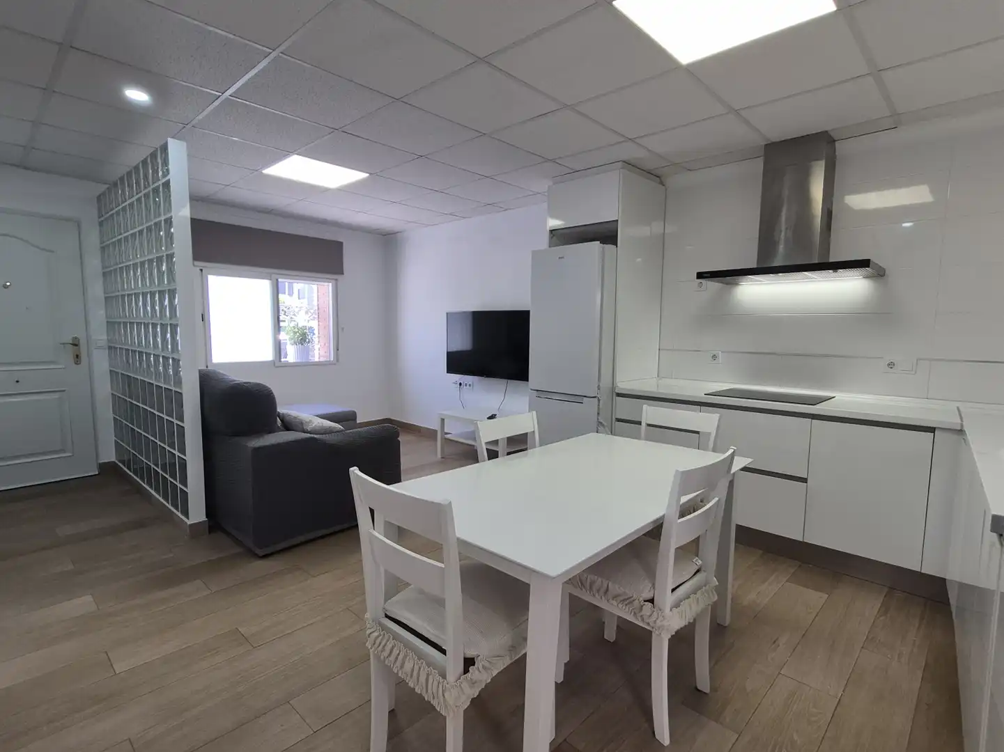 Sala de estar de Casa adosada de alquiler en Vila-real con Terraza