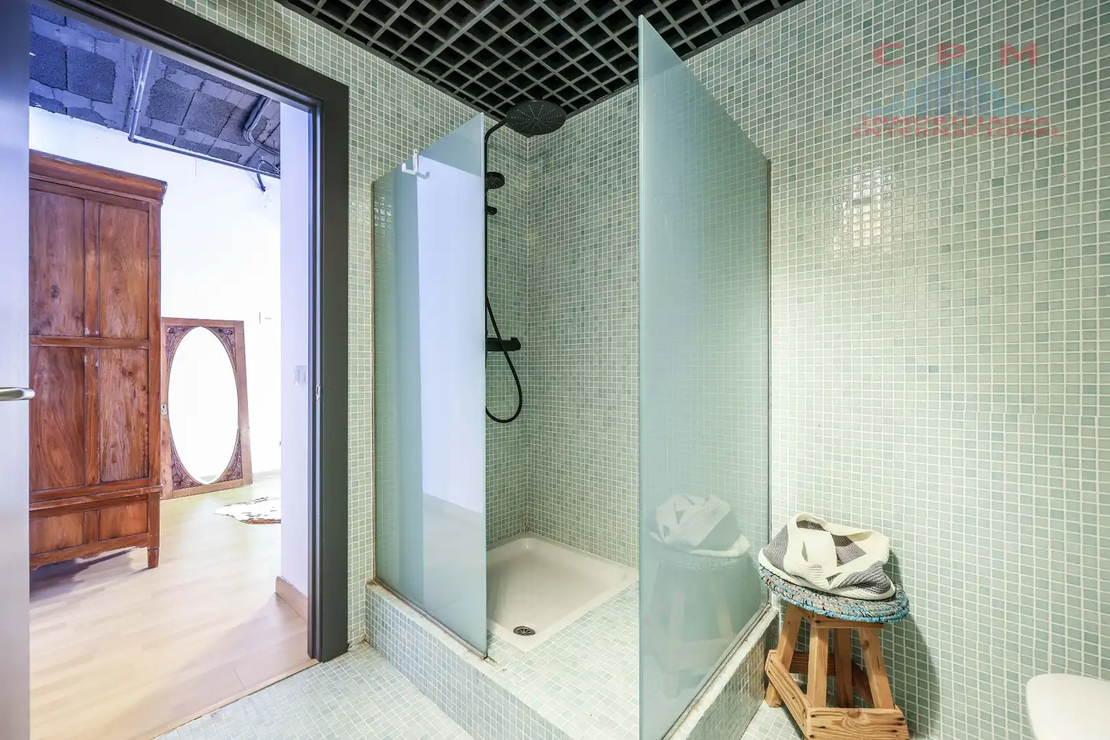 Bathroom of Flat for rent in Alcobendas  with Air Conditioner, Heating and Furnished