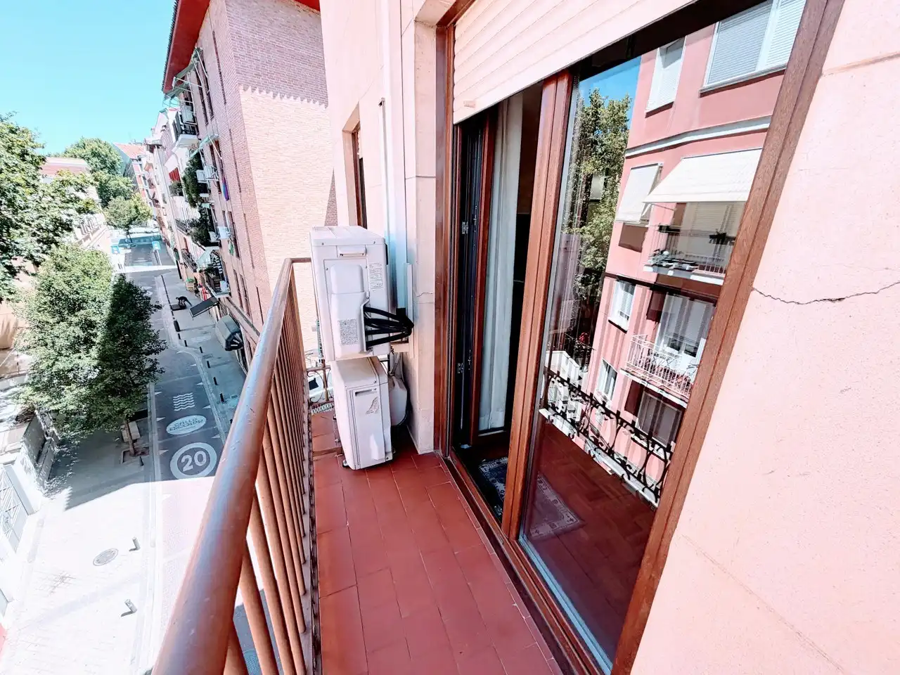Terrassa de Pis de lloguer en Madrid amb Aire condicionat, Calefacció i Parquet