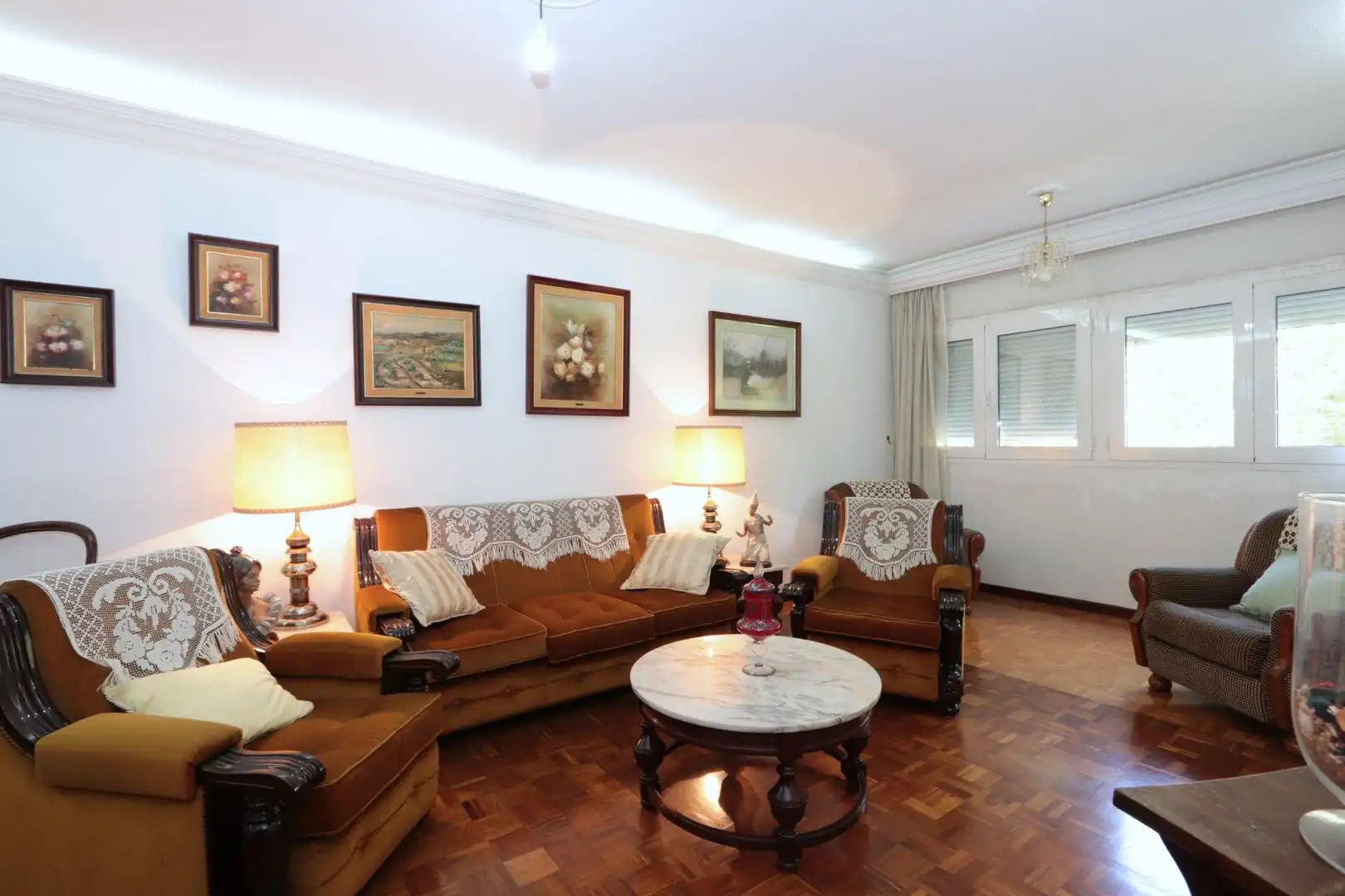 Sala d'estar de Pis en venda en Cartagena amb Calefacció i Parquet