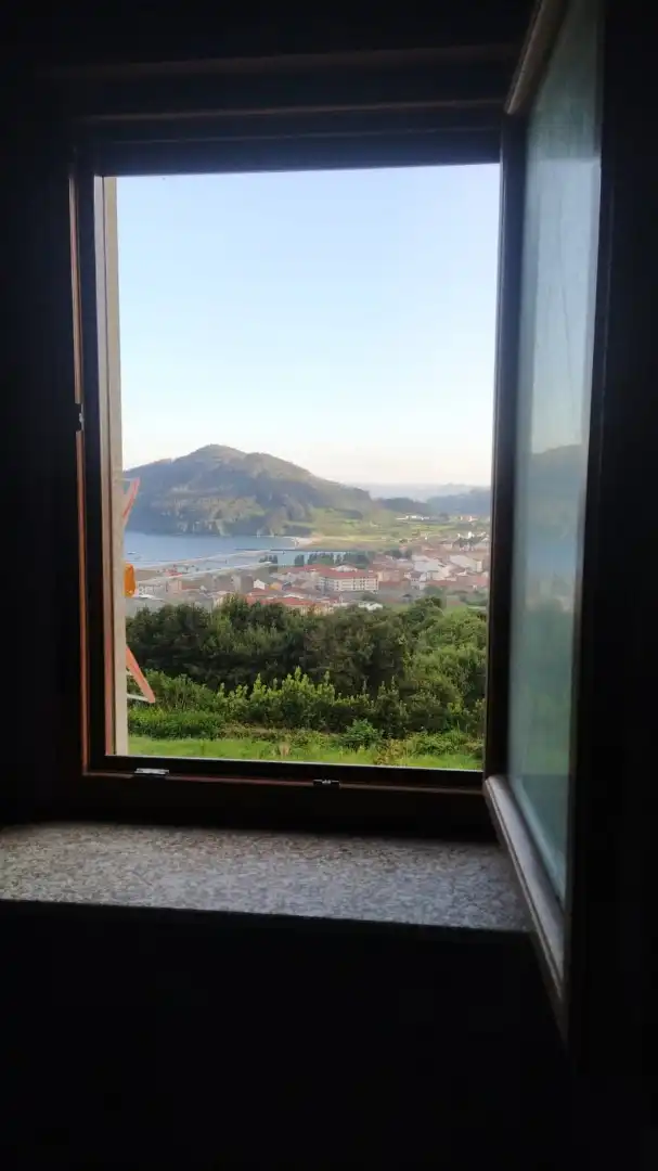 Vista exterior de Casa o chalet en venta en Cariño con Jardín privado, Parquet y Terraza