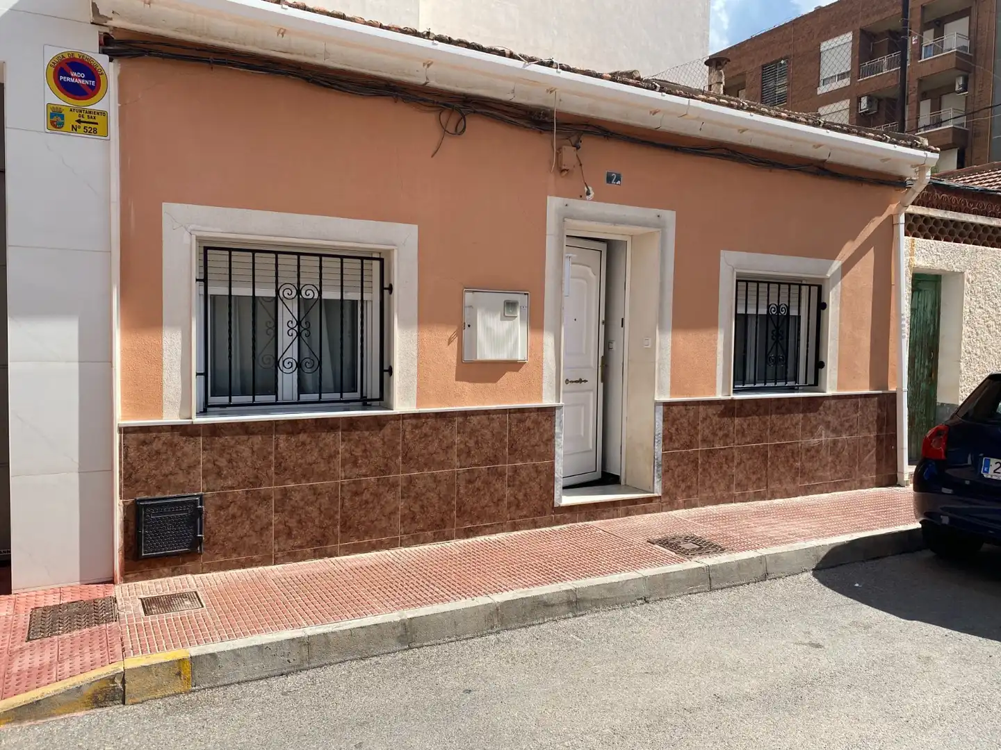 Vista exterior de Casa o chalet en venta en Sax con Aire acondicionado, Calefacción y Horno