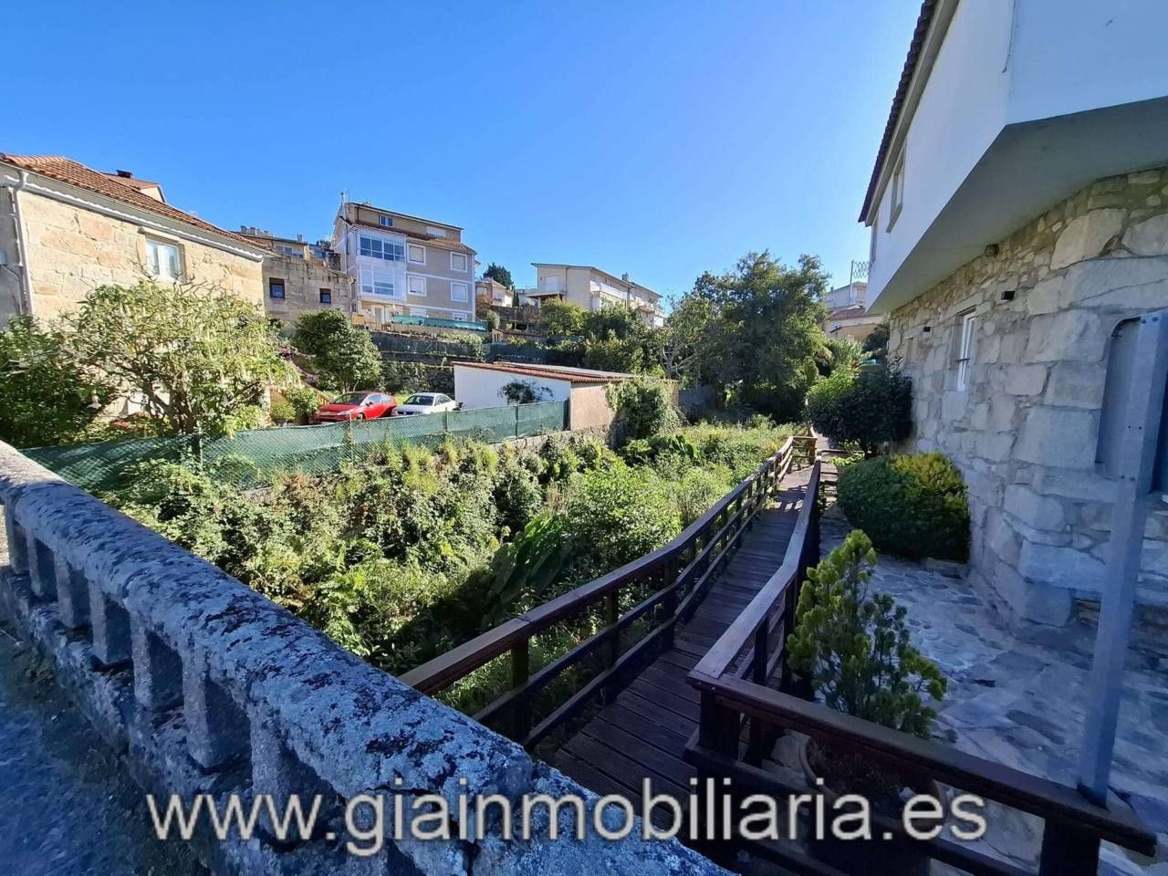 Vista exterior de Piso en venta en Baiona con Balcón