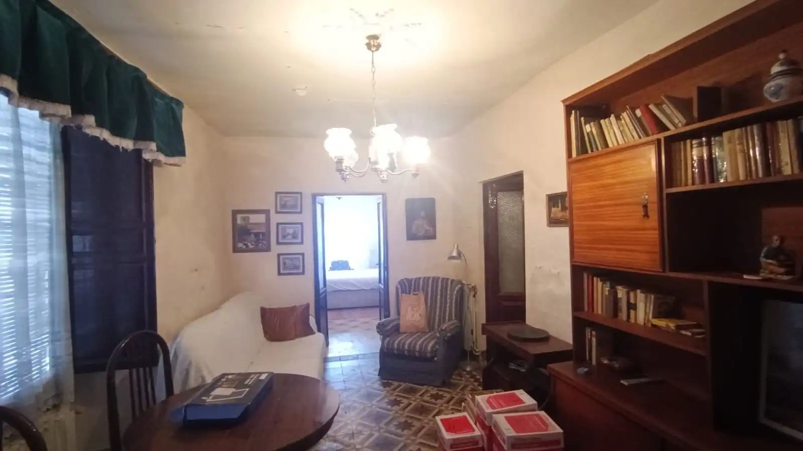 Sala d'estar de Casa adosada en venda en Fuentidueña de Tajo amb Calefacció