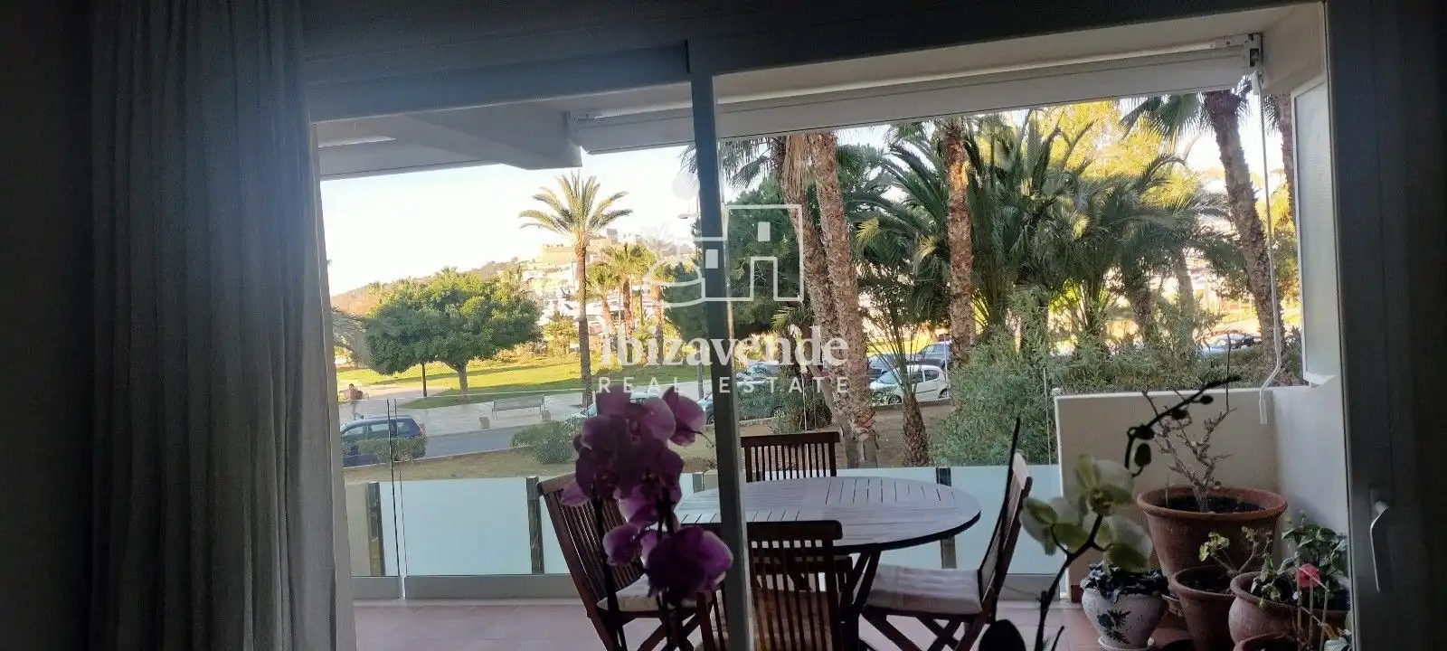 Vista exterior de Piso de alquiler en Eivissa con Calefacción, Terraza y Piscina