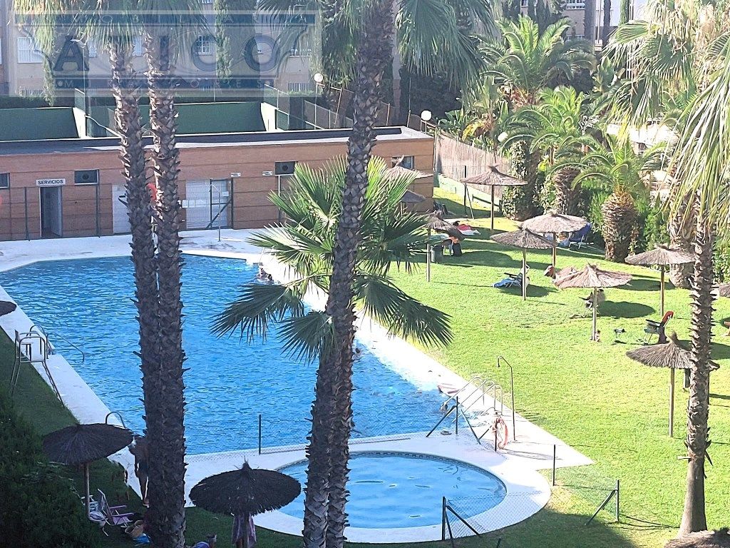 Swimming pool of Flat for sale in Dos Hermanas  with Private garden and Community pool
