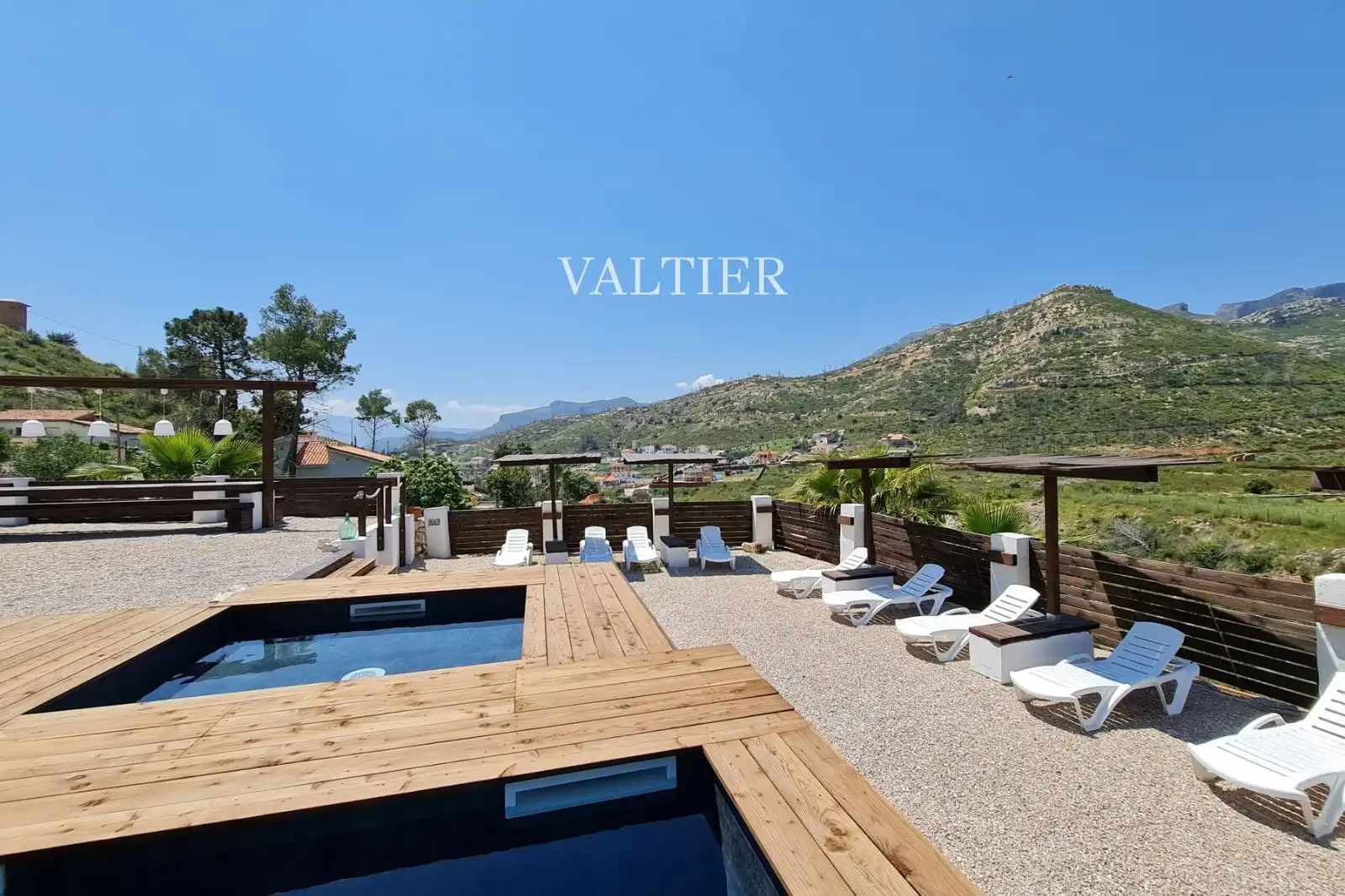Terrassa de Casa o xalet en venda en Gandia amb Aire condicionat, Piscina i Moblat