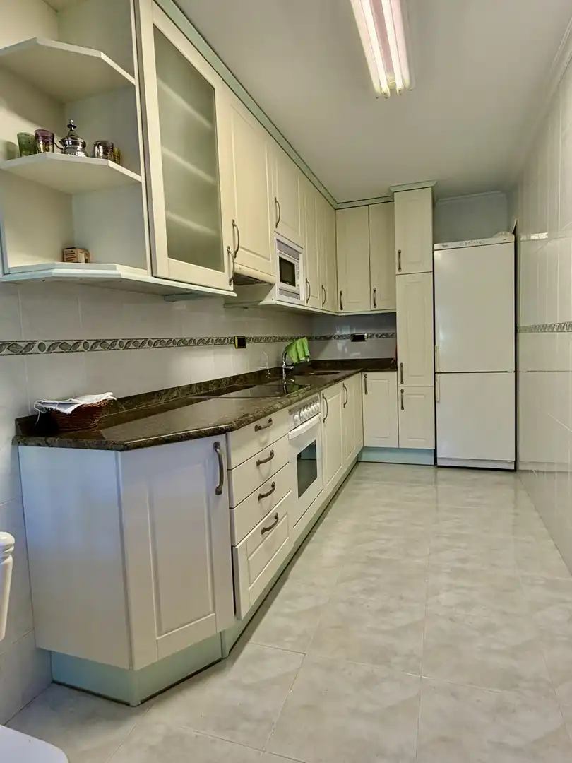Kitchen of Flat for sale in San Roque de Riomiera  with Heating, Terrace and Storage room