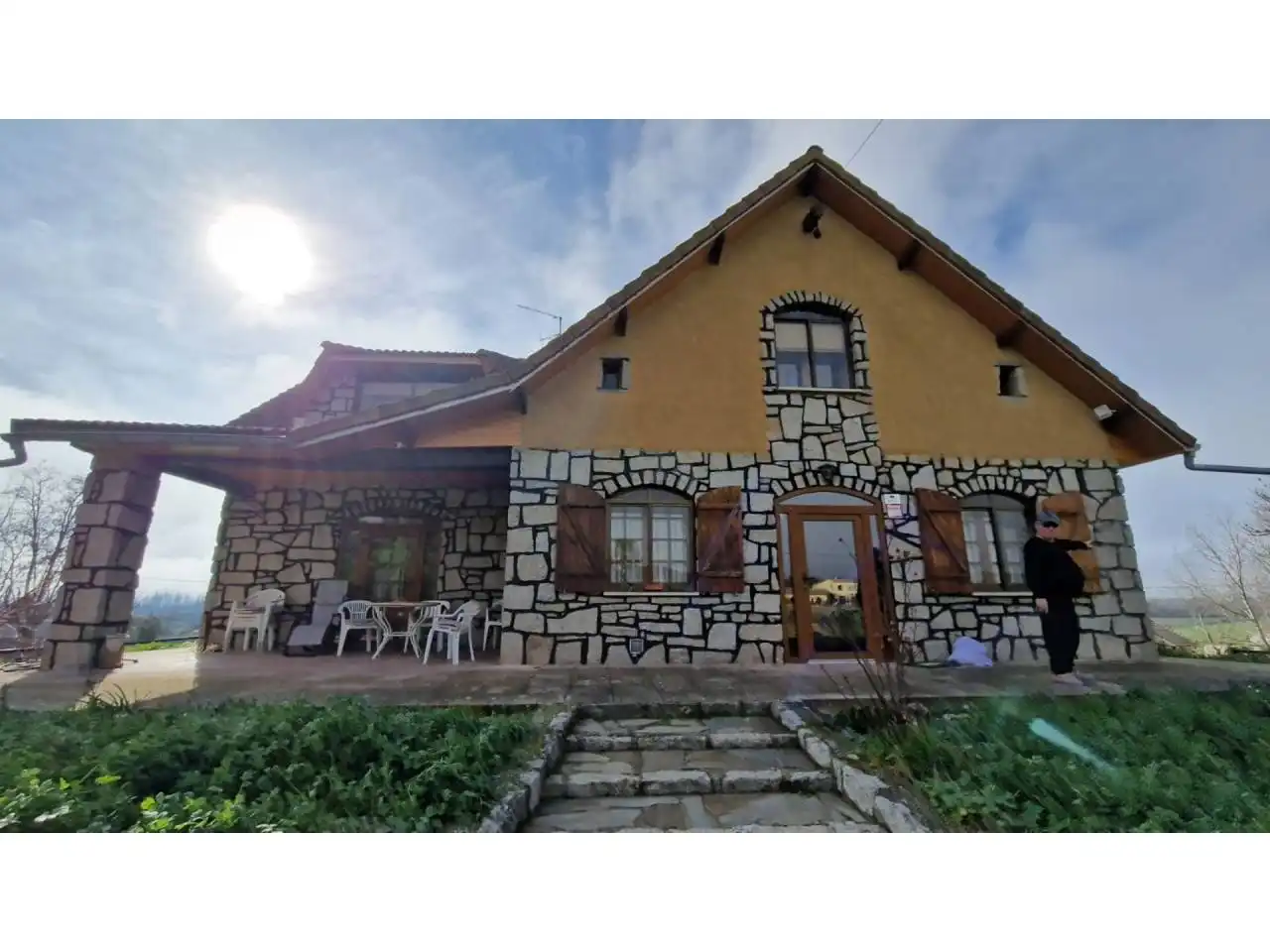 Vista exterior de Finca rústica en venta en Ciudad Rodrigo con Aire acondicionado, Calefacción y Jardín privado
