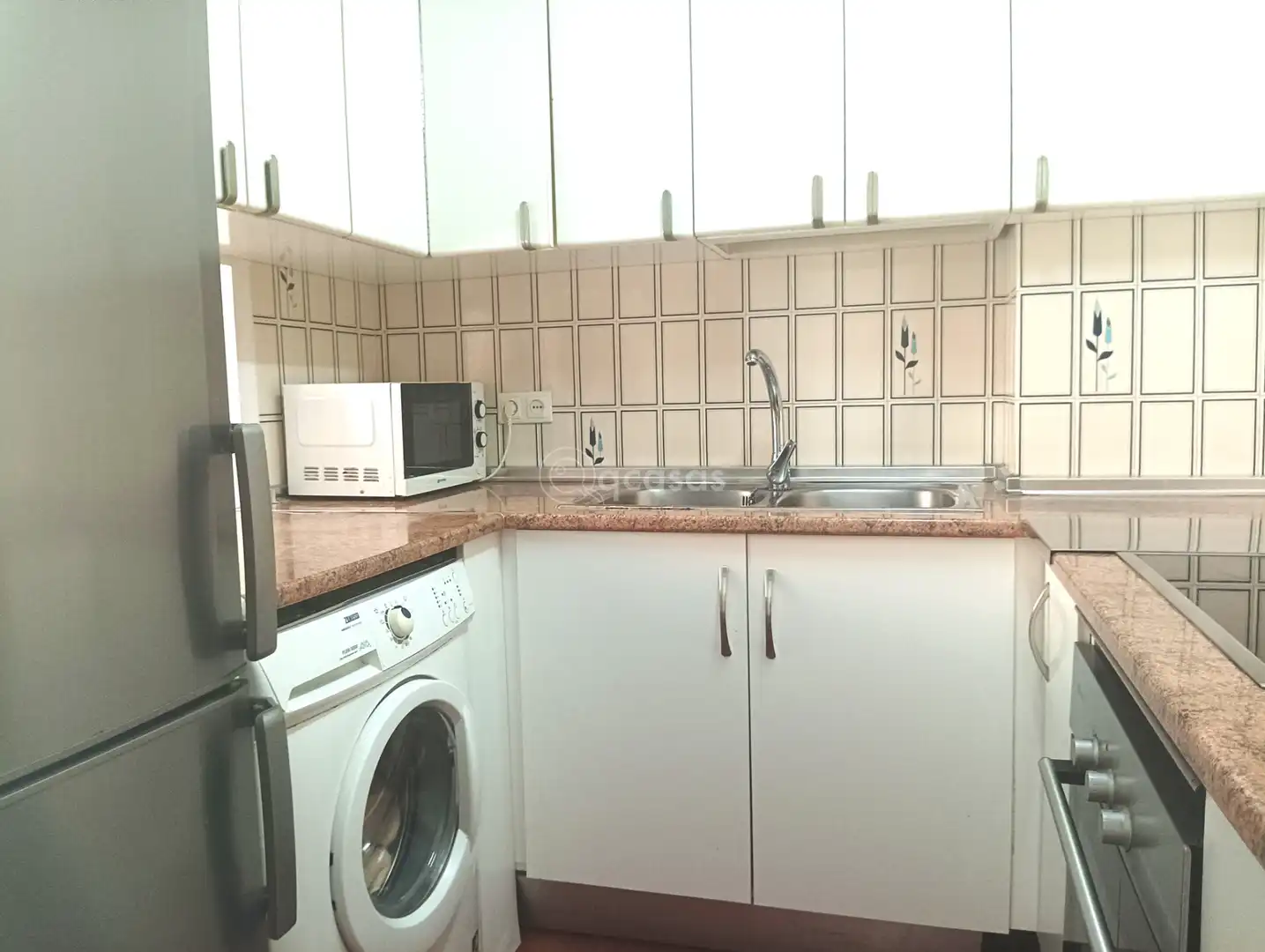 Cocina de Apartamento en venta en Benalmádena con Aire acondicionado, Amueblado y Horno