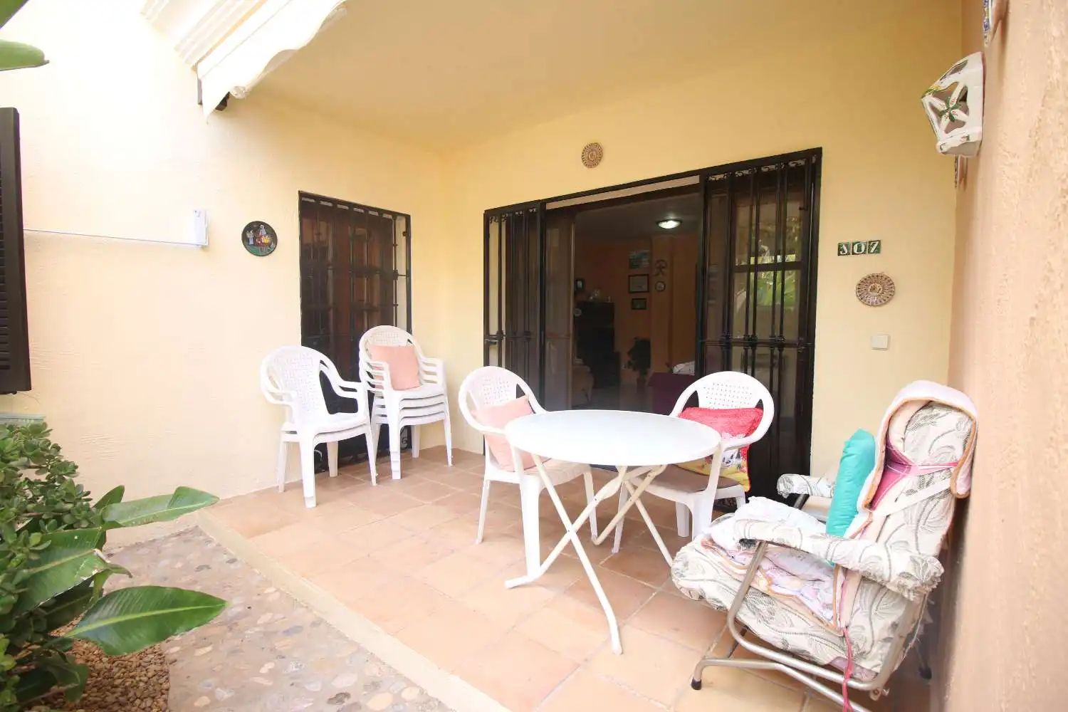 Terrassa de Apartament en venda en Cuevas del Almanzora amb Terrassa, Piscina i Moblat