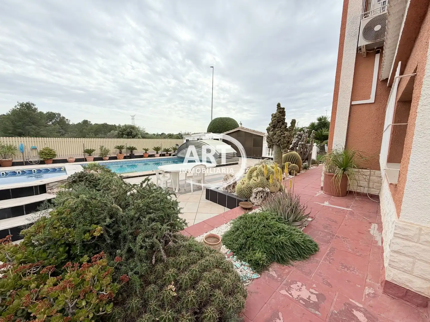 Garden of Houses for sale in San Antonio de Benagéber  with Air Conditioner, Heating and Private garden