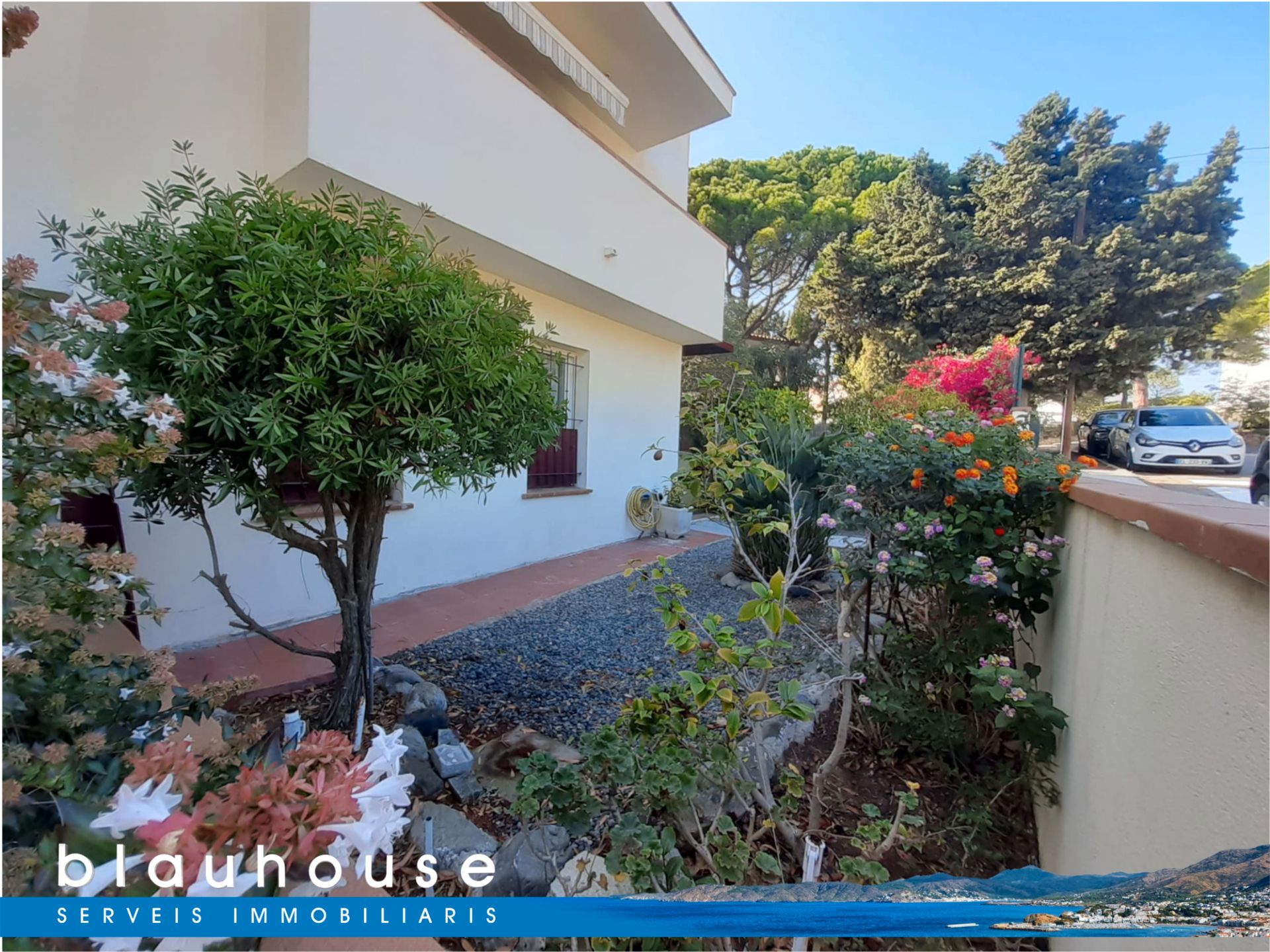 Exterior view of Single-family semi-detached for sale in Llançà  with Heating, Terrace and Storage room