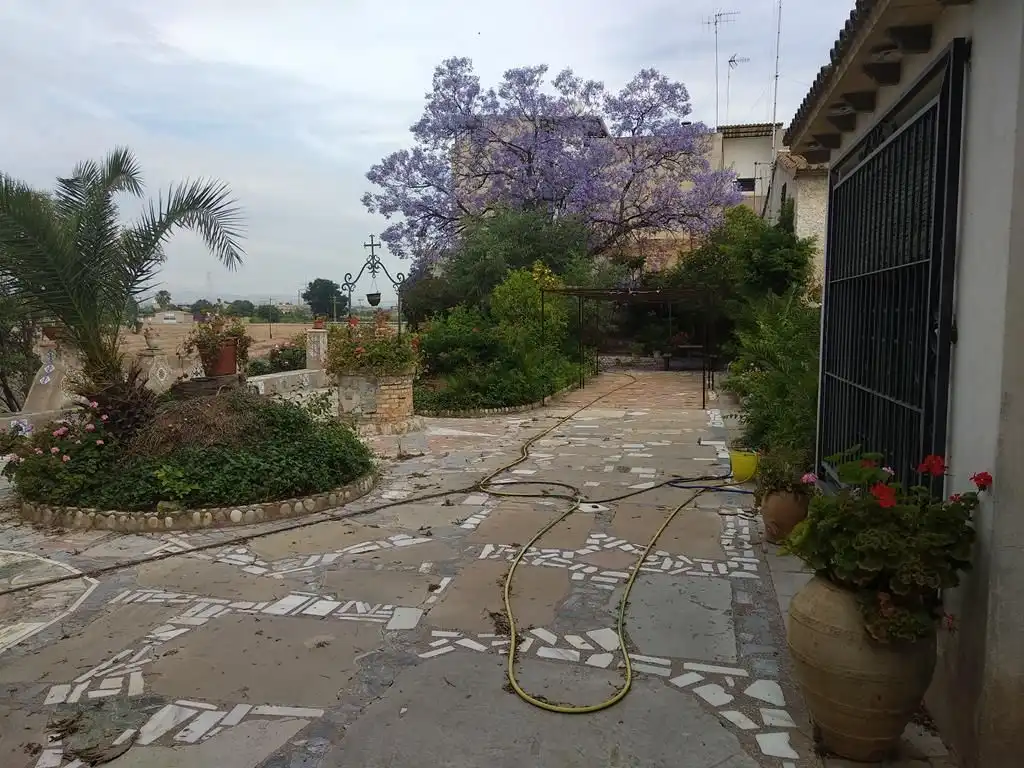 Terrace of Country homes for sale in Almazora / Almassora