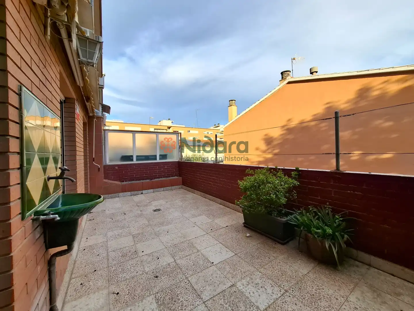 Terrace of Flat for sale in Mollet del Vallès  with Air Conditioner, Heating and Parquet flooring