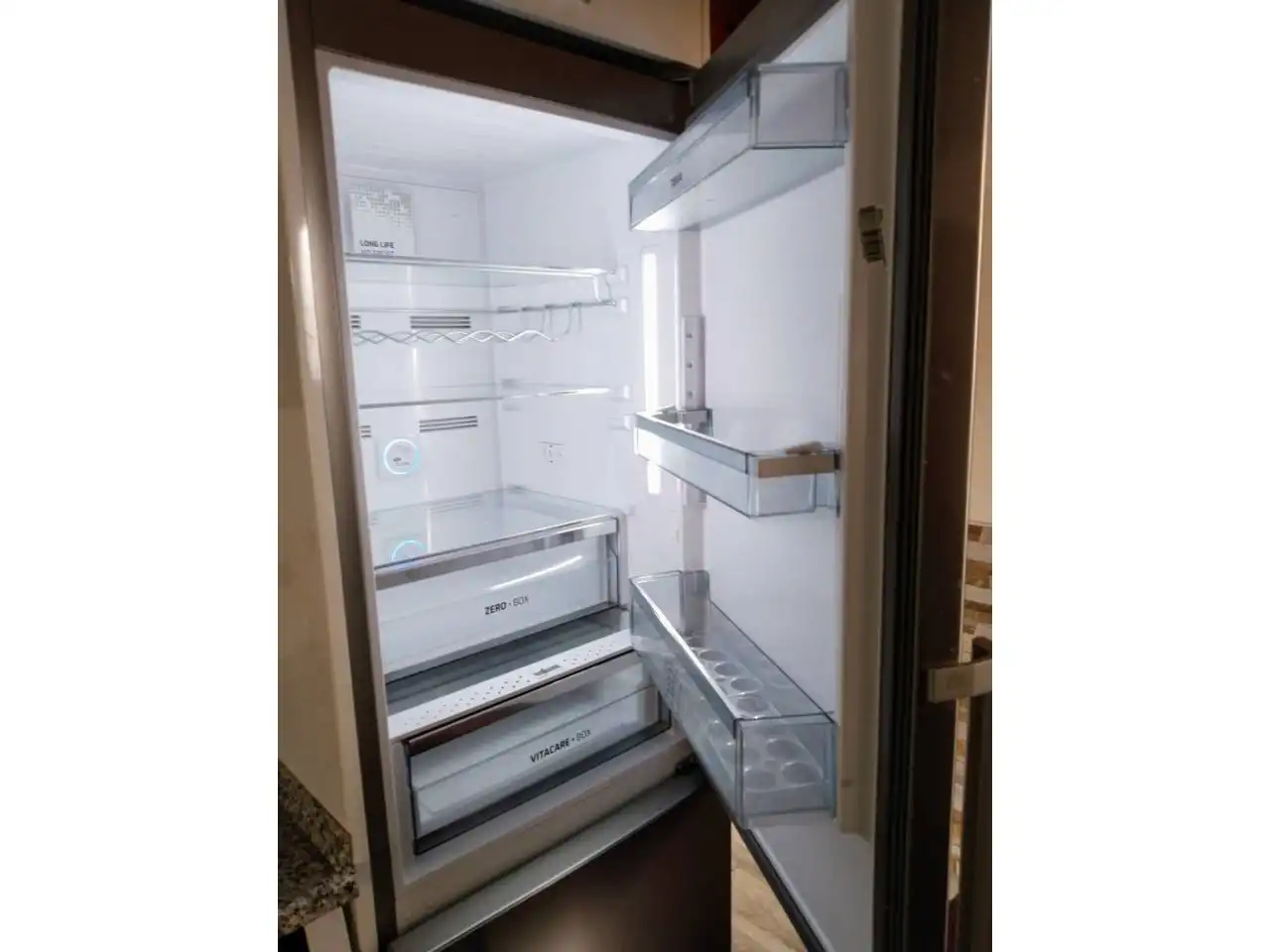 Cuina de Apartament de lloguer en Burgos amb Calefacció, Parquet i Moblat