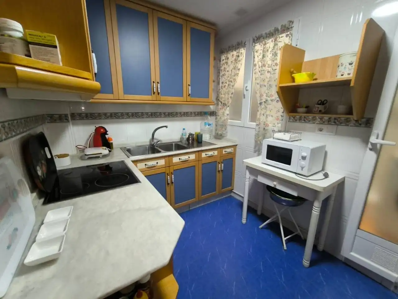 Cocina de Piso de alquiler en Albacete con Aire acondicionado, Calefacción y Balcón