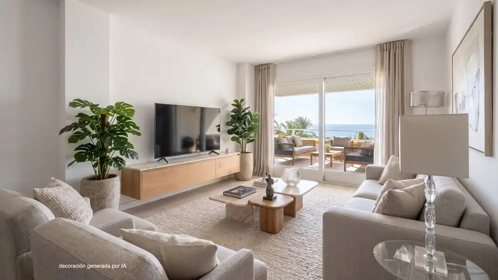 Sala de estar de Apartamento en venta en Portals Nous