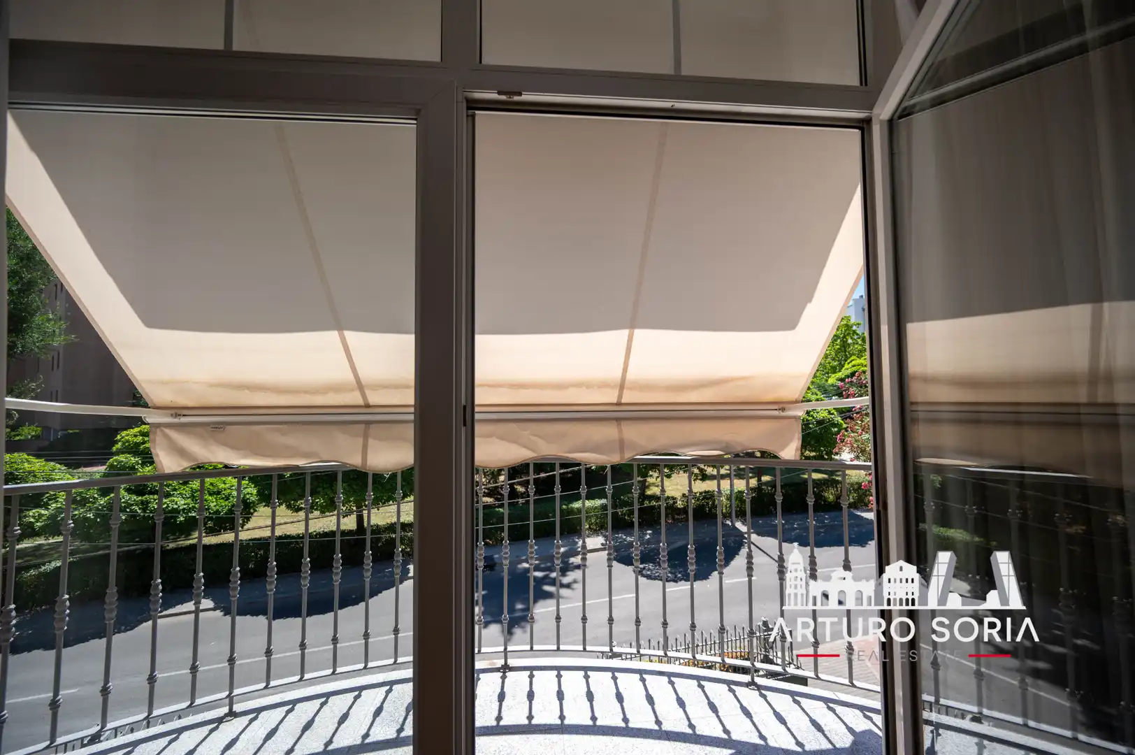 Terrasse von Wohnung zur Miete in Madrid mit Klimaanlage, Heizung und Terrasse