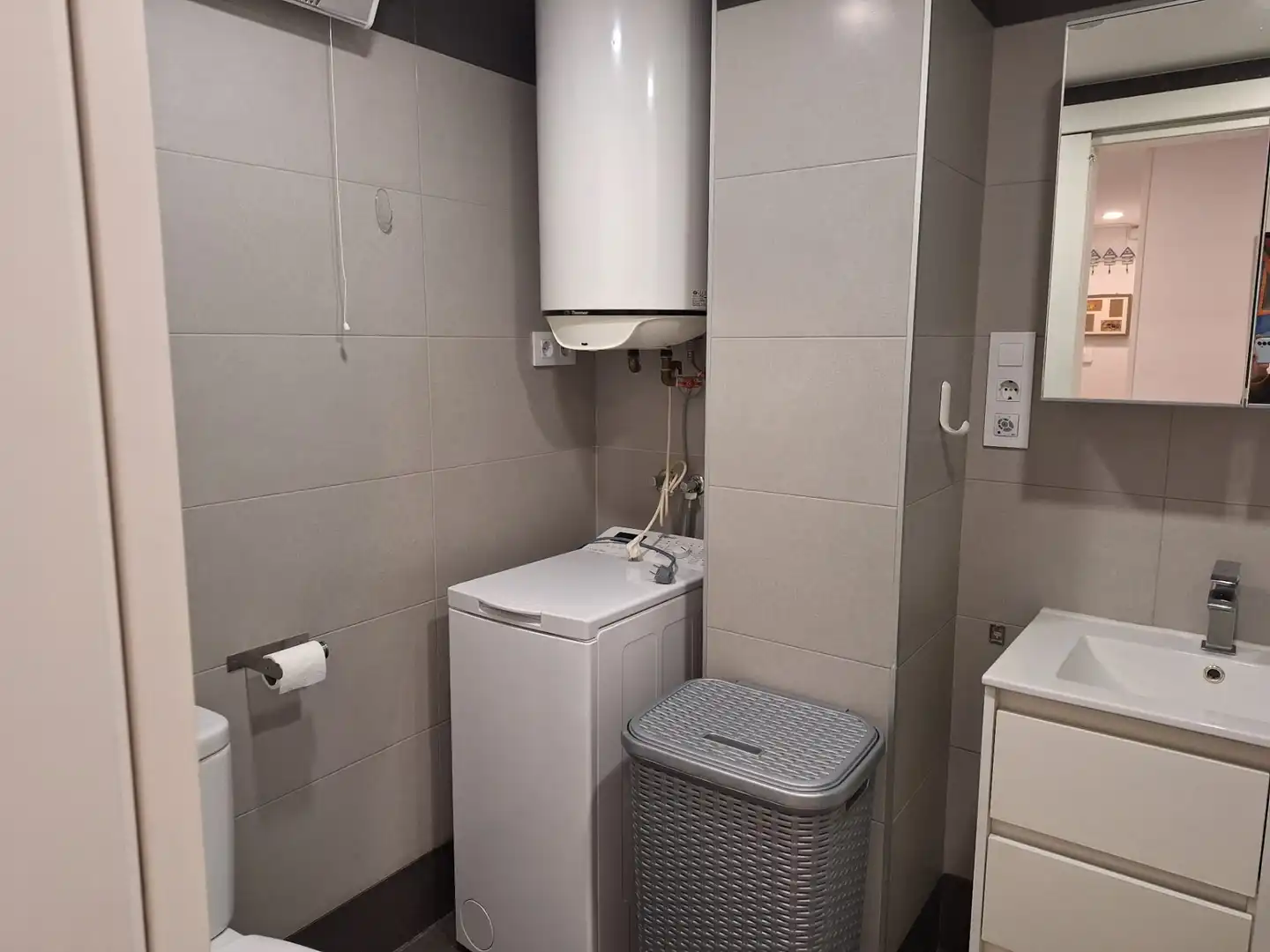 Baño de Apartamento en venta en Palamós con Aire acondicionado, Calefacción y Terraza