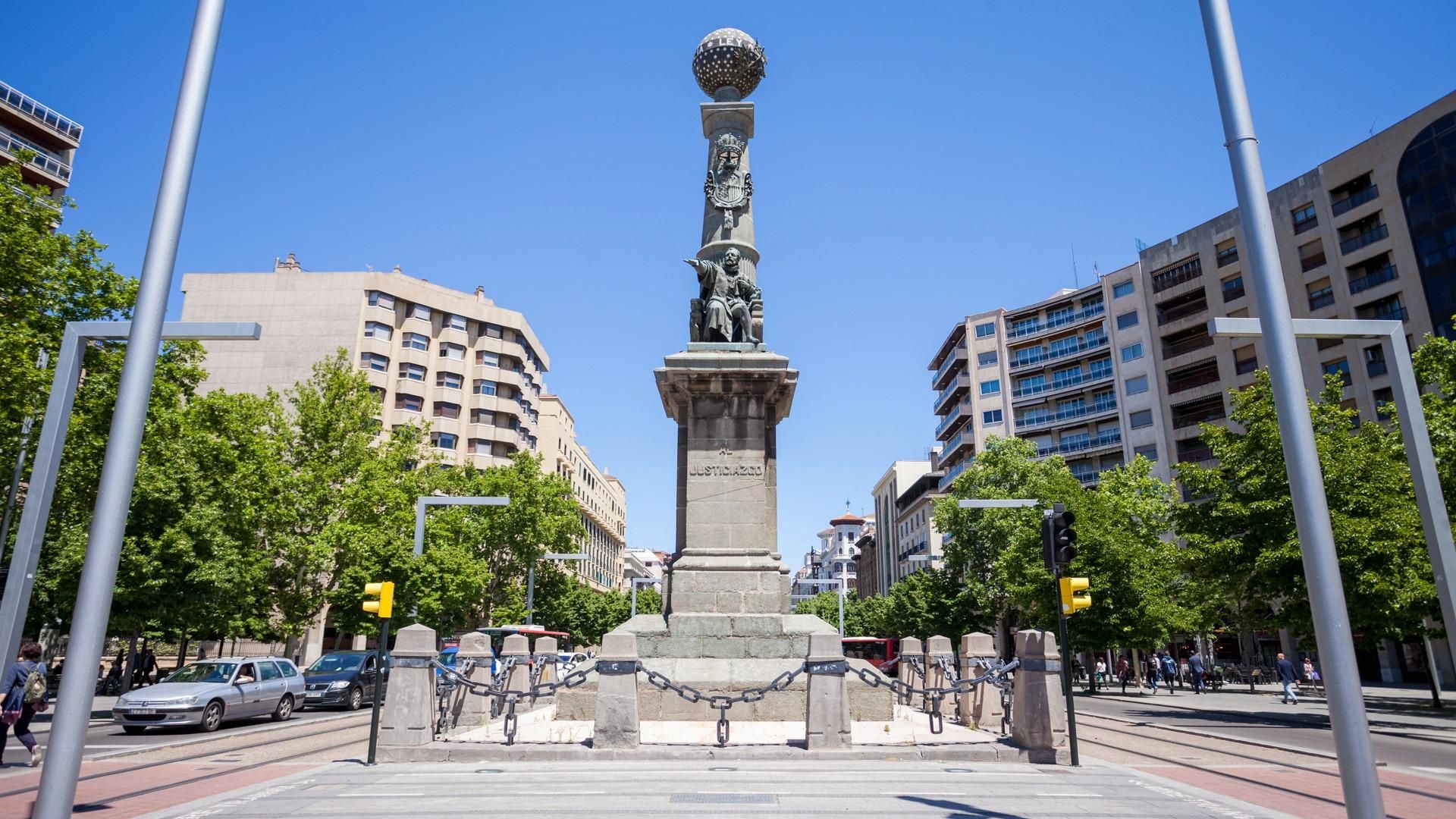 Exterior view of Flat for sale in  Zaragoza Capital  with Heating, Parquet flooring and Terrace