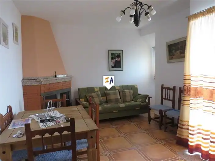Sala de estar de Casa adosada en venta en Higuera de Calatrava con Aire acondicionado, Terraza y Trastero