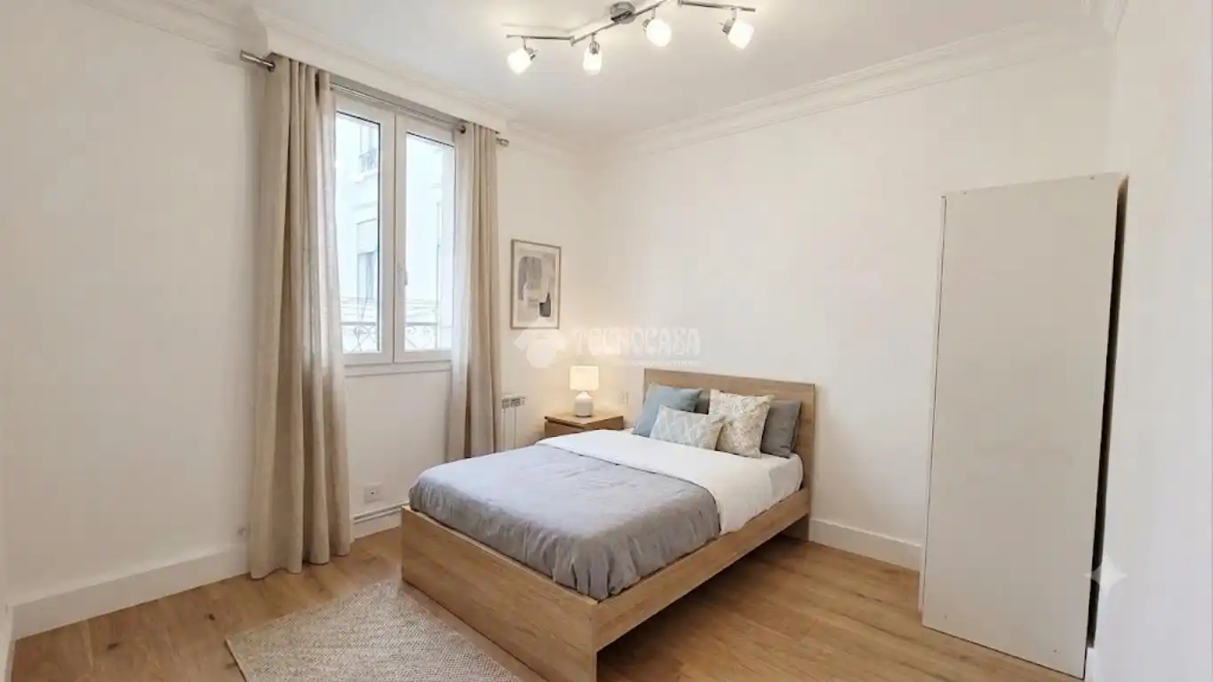 Schlafzimmer von Wohnung zum Verkauf in Madrid mit Klimaanlage, Heizung und Parkett