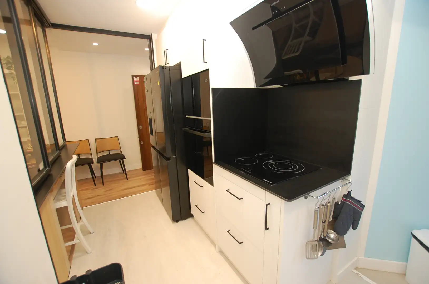 Cuina de Pis en venda en Castelldefels amb Aire condicionat, Parquet i Terrassa