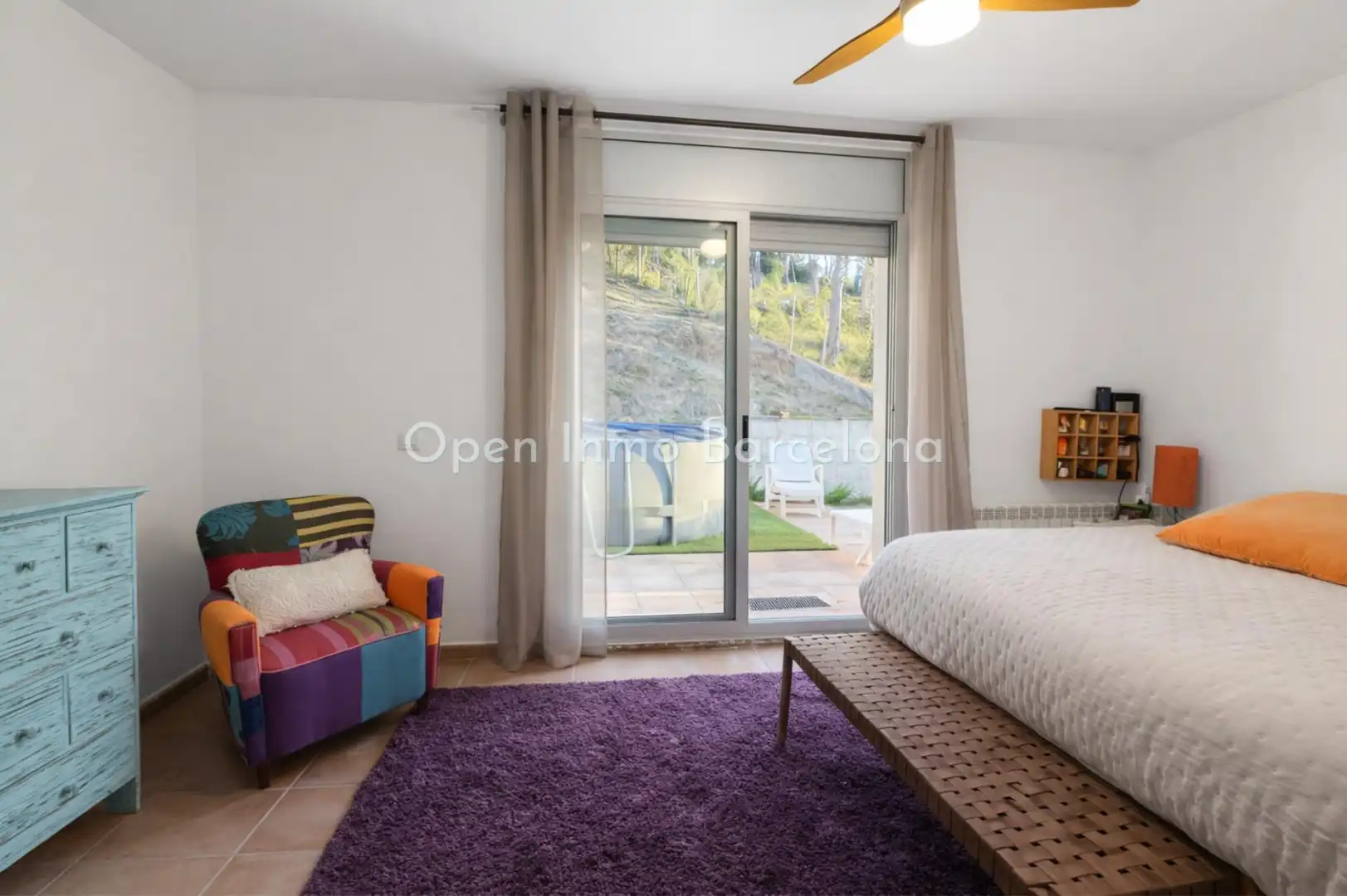 Dormitori de Casa o xalet en venda en Canyelles amb Aire condicionat, Calefacció i Jardí privat