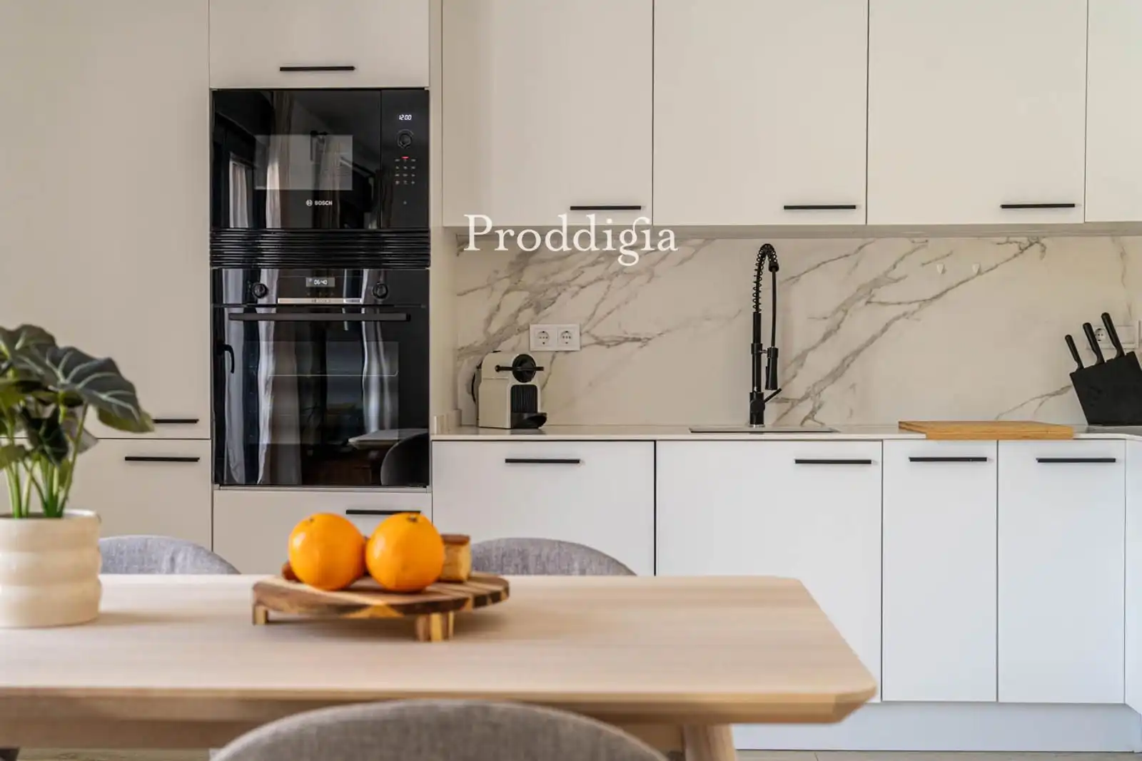 Kitchen of Houses for rent in Sant Cugat del Vallès  with Air Conditioner, Storage room and Swimming Pool