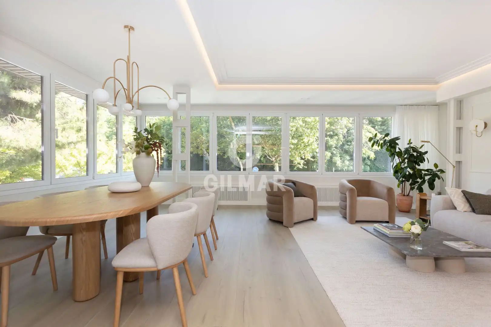 Dining room of Flat for sale in Madrid  with Heating, Private garden and Storage room