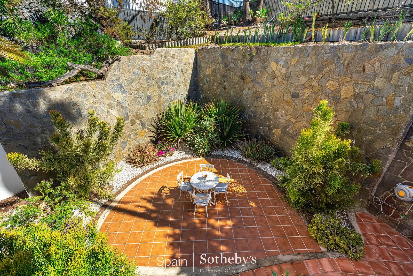 Terrassa de Casa o xalet en venda en Adeje amb Aire condicionat, Jardí privat i Terrassa